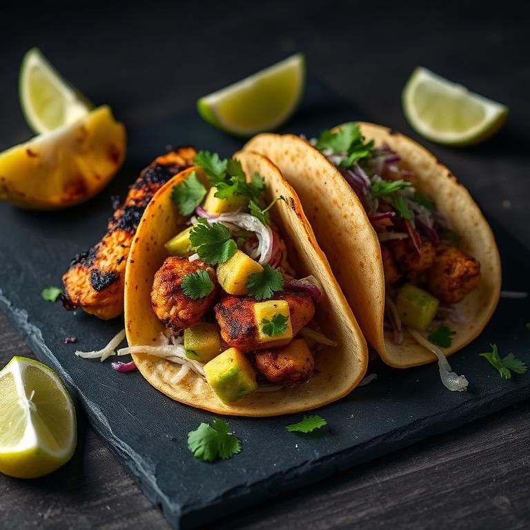 Jerk Chicken Tacos